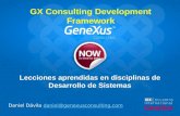 013 Gx Consulting Development Framework Lecciones Aprendidas En Disciplinas De Desarrollo De Sistemas