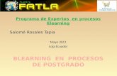 Blearning  en  procesos de postgrado