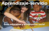 Aprendizaje-servicio: Exito educativo y compromiso social