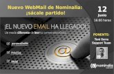 Nuevo WebMail de Nominalia: novedades