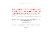 Plan De áRea TecnologíA E InformáTica