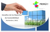 Cecilia Rizo Patrón - Desafíos de los Reportes de Sostenibilidad