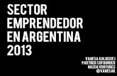 MIT TR35 Argentina y Uruguay 2013 presentacion de Vanesa Kolodziej Partner y Co Fundadora de Nazca Ventures los desafios de los emprendedores de Argentina