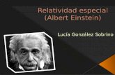 Relatividad especial Lucia Gonzalez
