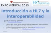 2013 09- 25 introducción a hl7 y la interoperoperabilidad