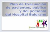 Plan de evacuación Hospital Belgrano