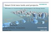 Tecnologías de la información y las Comunicaciones en el sector energético: Nuevas herramientas y proyectos de Siemens para las SmartGrids