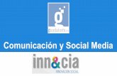 Presentación Social Media Innycia 2013. Centro Guadalinfo de Sierra de Yeguas y CAPI Cruz Verde - Lagunillas