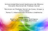 Intervención Directa e Indirecta: Metodología del Trabajo Social