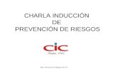 Charla InduccióN Prevencion De Riesgos.