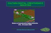 cultura digital y creatividad: participaci³n, innovaci³n, precarizaci³n