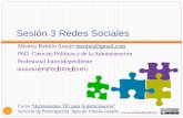 20130521 Sesión 3 Redes Sociales - Mentxu Ramilo