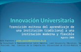 Innovacion Universitaria, Agosto 08