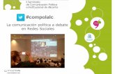 II #compolalc La comunicación política a debate en Redes Sociales