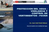 4-protección del agua vigilancia y control de vertimientos paver.  lic. juan ocola