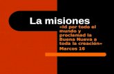 La Misiones Datos 2009