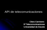 APIs de Telecomunicaciones