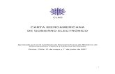 13. carta iberoamericana de gobierno electrónico
