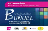 Estudio Buñuel 2011-El retorno de la inversión y la eficacia del medio Cine