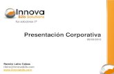 Presentacion corporativa Mayo 2012