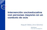 Intervención socioeducativa con personas mayores en un contexto de ocio