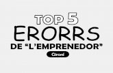 Yuzz 2013 - TOP 5 ERRORS DE L'EMPRENEDOR GIRONÍ
