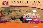 Programa de la Feria Internacional del Libro Politécnica 2014 en Cd. Obregón Sonora
