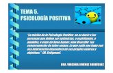 Presentación Psicología Positiva.