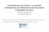 Formación de Recursos Humanos en Chile. Romero y Zubarew