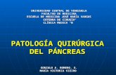 Patologia Quirurgica Del Pancreas