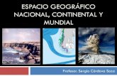 Espacio geogrfico Unidad I - Sergio C³rdova Soza