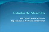 Ing. Henry Hoyos Figueroa Especialista en Gerencia Empresarial.