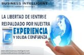 BUSINESS INTELLIGENT Confianza, calidad y tecnología  contacto@business-intelligent.com.