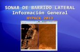SONAR DE BARRIDO LATERAL Información General HYPACK 2013.