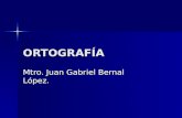 ORTOGRAFÍA Mtro. Juan Gabriel Bernal López.. La sílaba Es el fonema o conjunto de fonemas que se pronuncian con cada una de las intermitencias de voz.