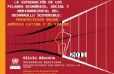 Alicia Bárcena Secretaria Ejecutiva Comisión Económica para América Latina y el Caribe Diálogo con el Segundo Comité Nueva York, 4 de octubre de 2010 L.