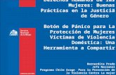Derechos Humanos de las Mujeres: Buenas Prácticas en la Justicia de Género Botón de Pánico para La Protección de Mujeres Víctimas de Violencia Doméstica:
