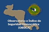 Observatorio e Índice de Seguridad Democrática (OBSICA) (OBSICA)
