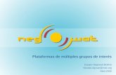 Plataformas de múltiples grupos de interés Equipo Negowat Bolivia Nicolas.faysse@m4x.org Abril 2005.