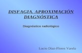Diagnóstico radiológico DISFAGIA. APROXIMACIÓN DIAGNÓSTICA Diagnóstico radiológico Lucio Díaz-Flores Varela.