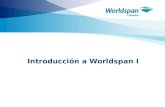 Introducci ó n a Worldspan I. 2 Objetivos Este curso está diseñado para los agentes de viajes que inician el aprendizaje en el manejo del sistema de reservaciones.
