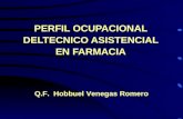 PERFIL OCUPACIONAL DELTECNICO ASISTENCIAL EN FARMACIA Q.F. Hobbuel Venegas Romero.