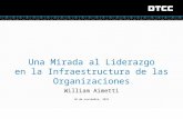 © DTCC Una Mirada al Liderazgo en la Infraestructura de las Organizaciones William Aimetti 10 de noviembre, 2011 1 [Classification]