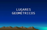 LUGARES GEOMÉTRICOS. Un lugar geométrico es un conjunto de puntos que satisfacen cierta propiedad. Las cónicas (circunferencias, elipses, hipérbolas.