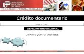 "Letter of Credit". UGARTE QUINTO, LOURDES Crédito documentario DERECHO INTERNACIONAL.