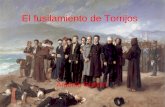 El fusilamiento de Torrijos Antonio Gisbert. CATRACTERÍSTICAS DE LA PINTURA DE LA ÉPOCA.