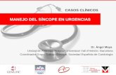 I Curso de actualización médica para el servicio de urgencias de los hospitales comarcales Dr. Àngel Moya Unidad de Arritmias. Hospital Universitari Vall.