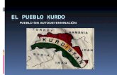 PUEBLO SIN AUTODETERMINACIÓN. EL PUEBLO KURDO Pueblo indoeuropeo. Suroeste de Asia. Mayoría musulmanes suníes. Religión tradicional kurda, el yazidismo.