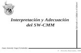 Interpretación y Adecuación del SW-CMM Diplomado en Calidad en el Software Derechos Reservados, 1999 Juan Antonio Vega Fernández.