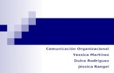 Comunicación Organizacional Yessica Martínez Dulce Rodríguez Jéssica Rangel.
